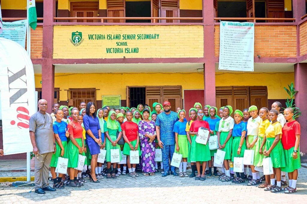 Young girls in Science